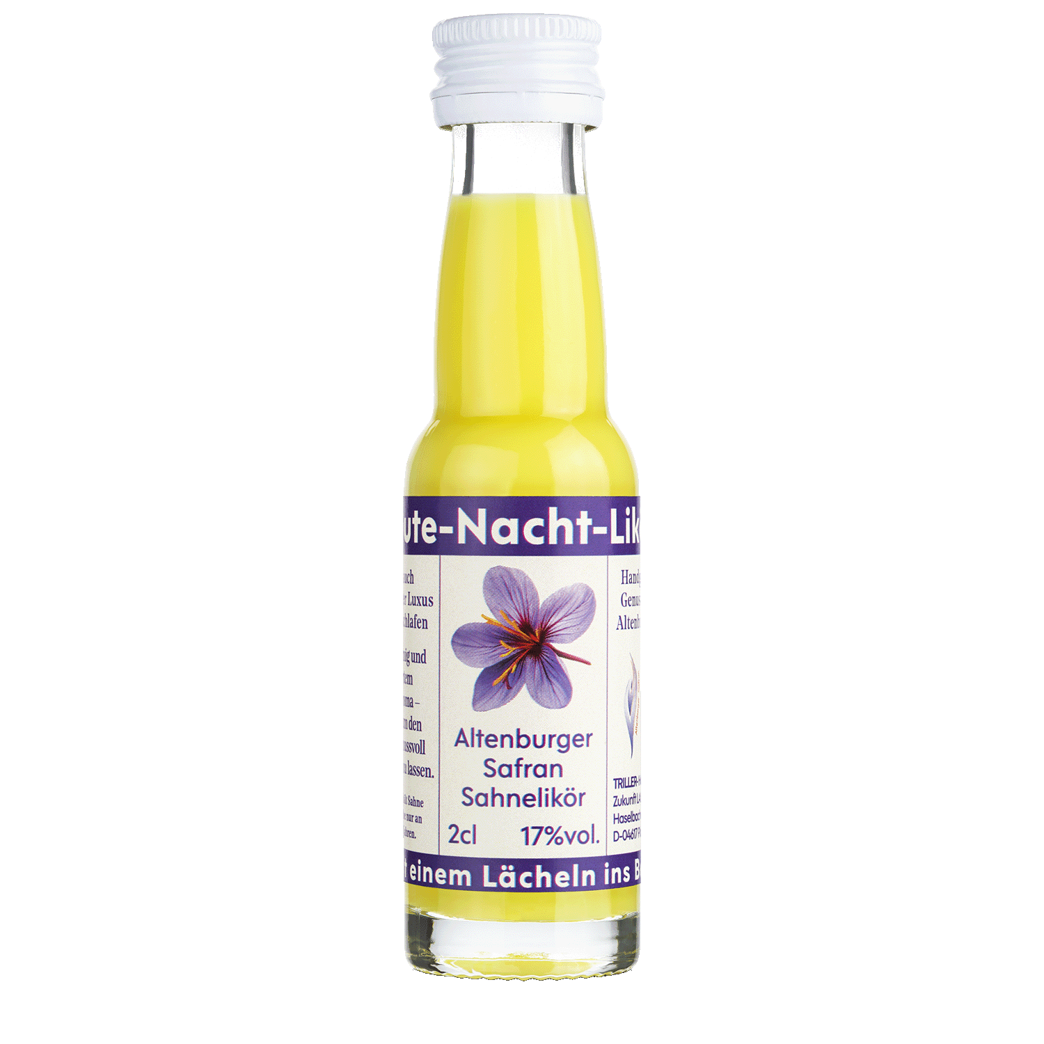 Altenburger Safran Sahnelikör - 2cl - Miniatur