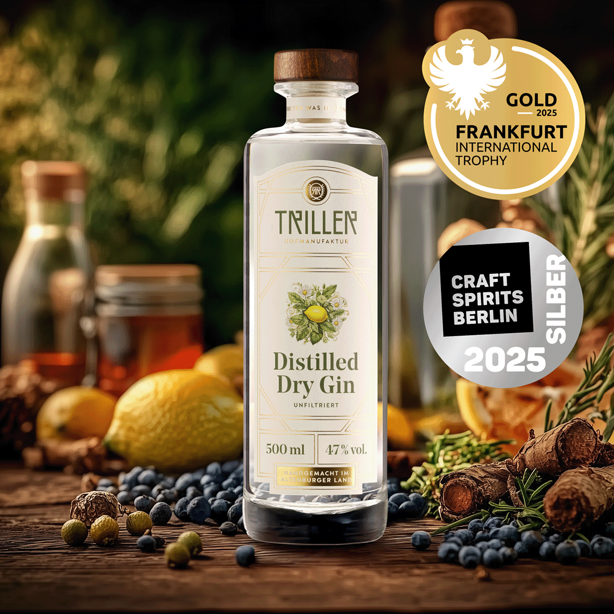 Distilled Dry Gin