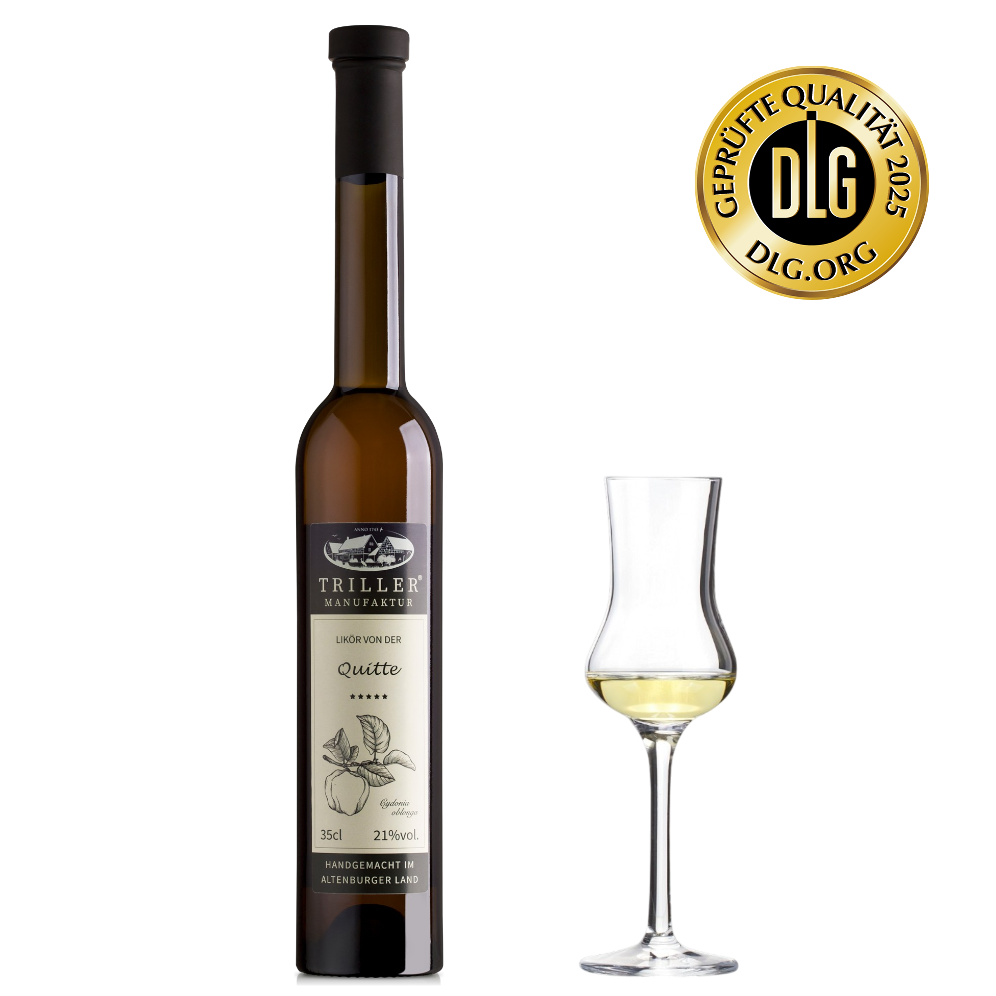 Likör von der Quitte