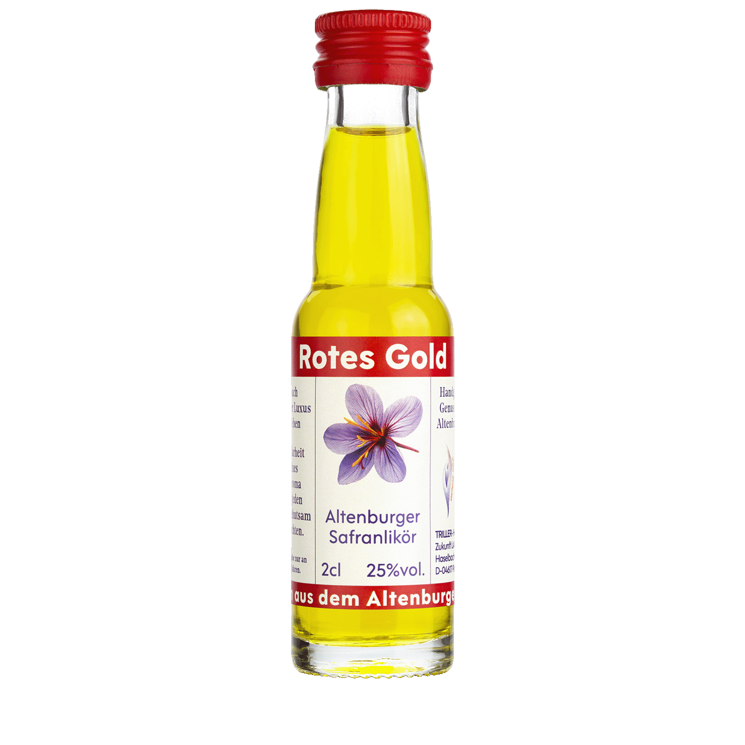 Altenburger Safranlikör - 2cl - Miniatur