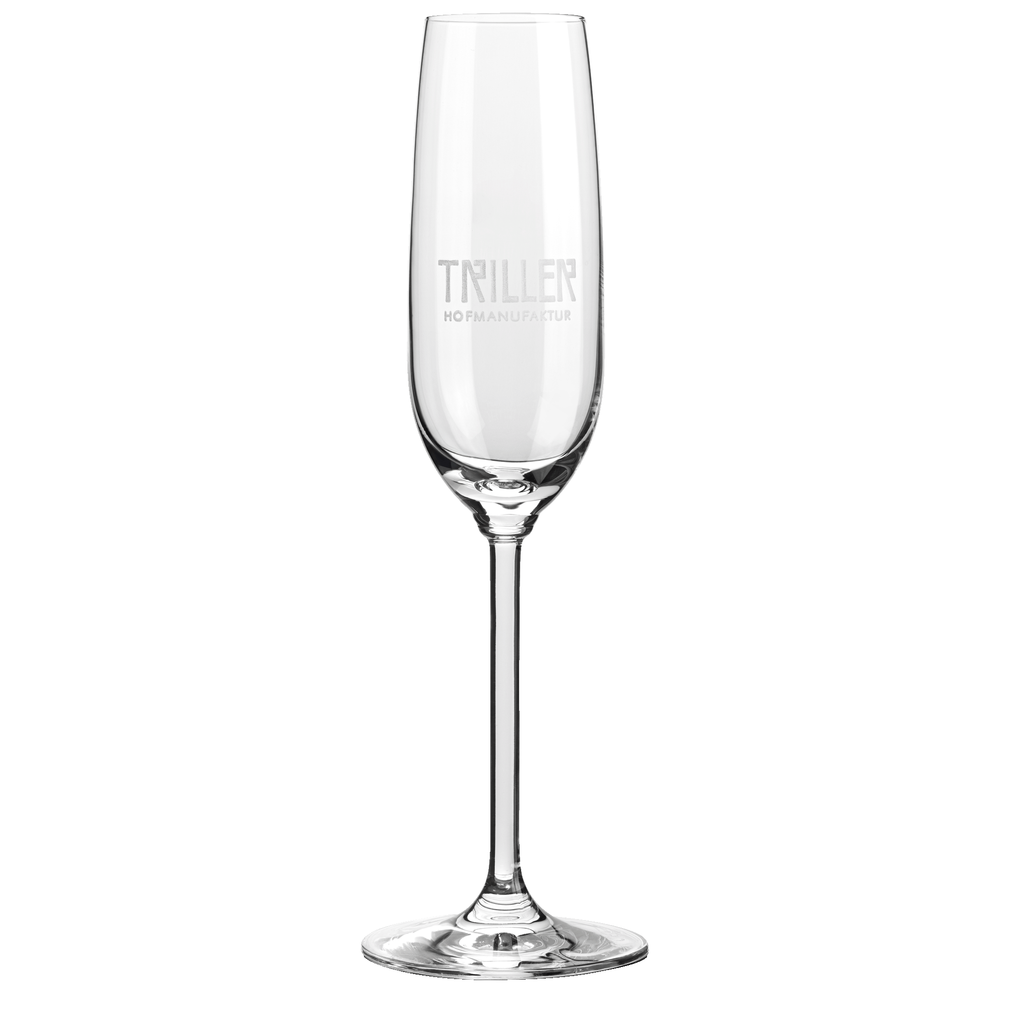 Sektglas mit Gravur